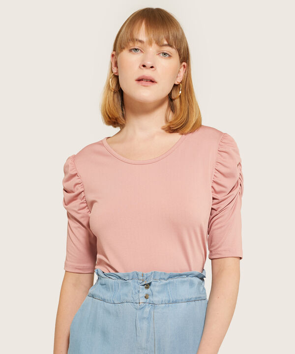 Camiseta con Ruche image number null