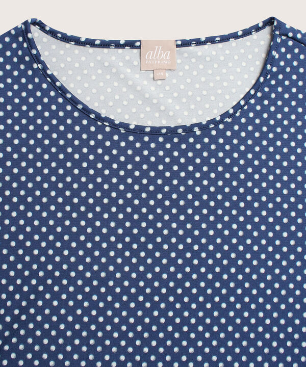 Camiseta mujer manga 3/4 estampada image number null