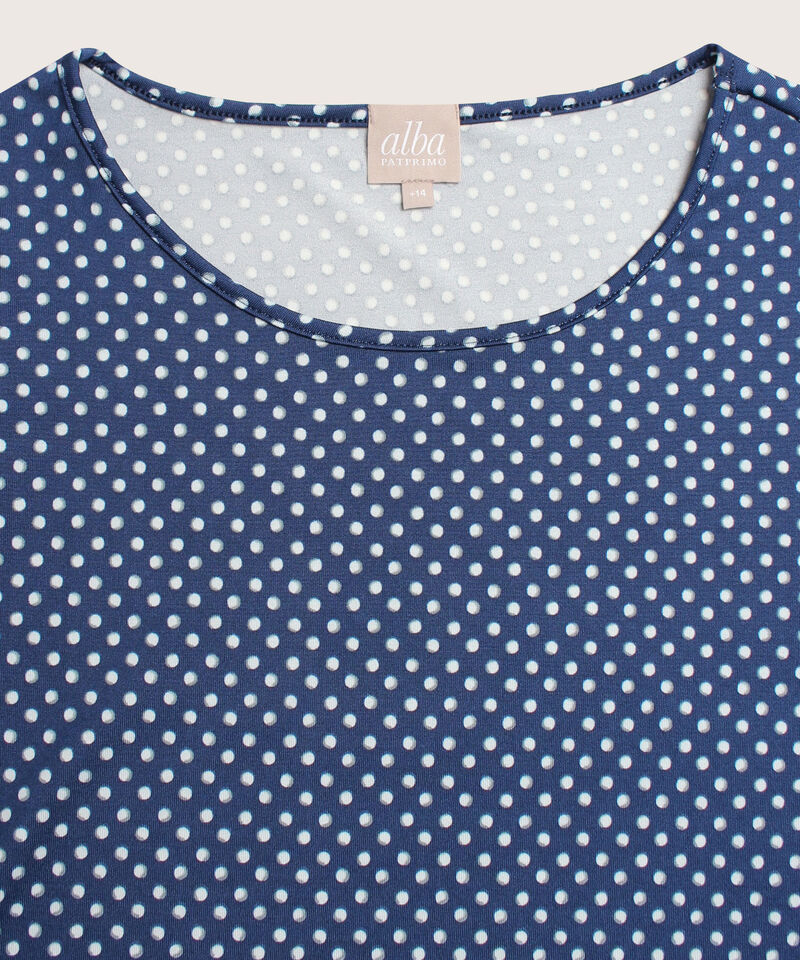 Camiseta mujer manga 3/4 estampada
