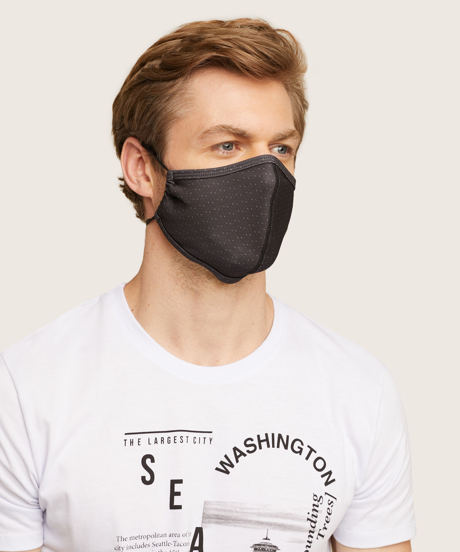 Pack 5 De Tapabocas Ajustables Para Hombre