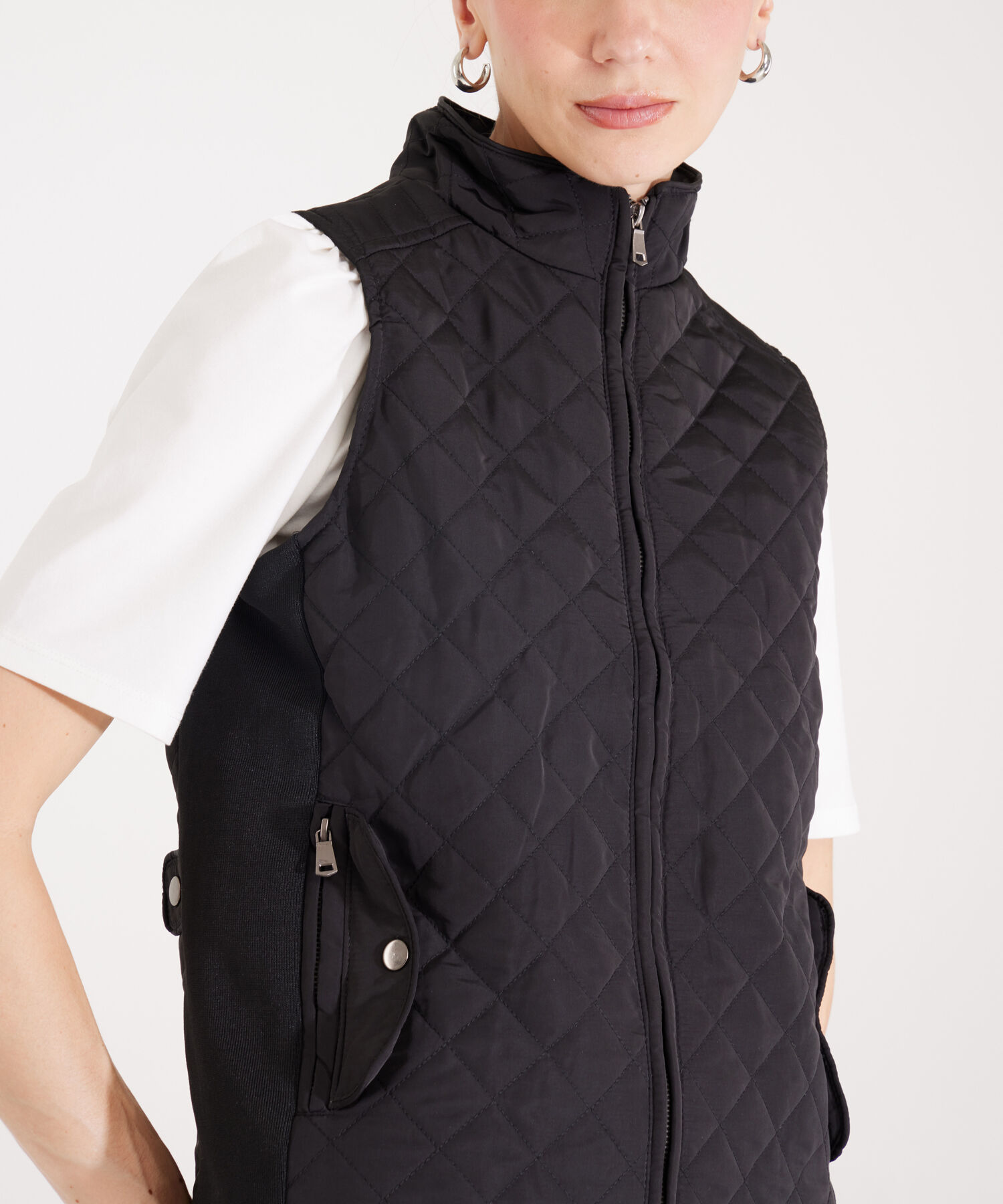 Chaleco Unicolor Acolchado