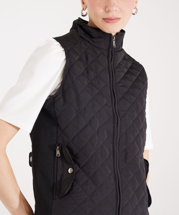 Chaleco Unicolor Acolchado image number null