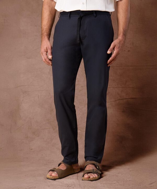 Pantal&oacute;n Casual con Cord&oacute;n Ajustable Para Hombre image number null