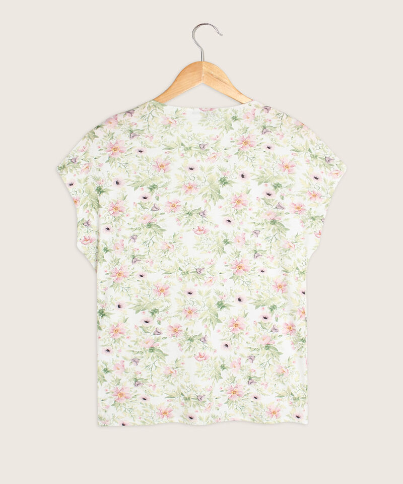 Camiseta Estampada  Manga Corta