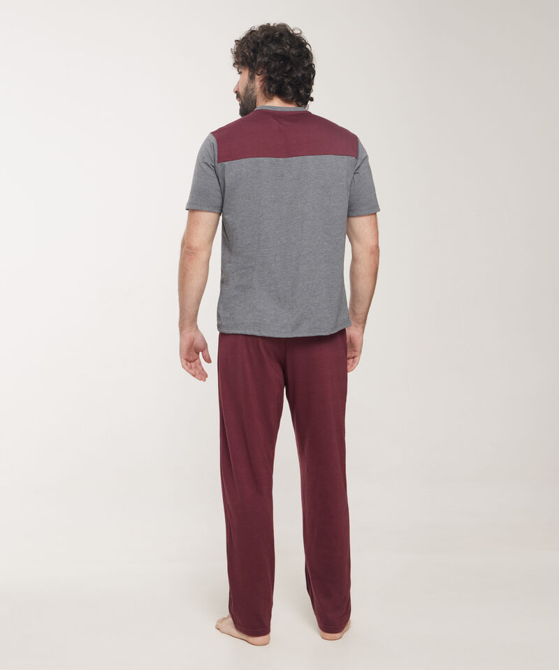 Pijama 2 Piezas Camiseta Y Pantalón