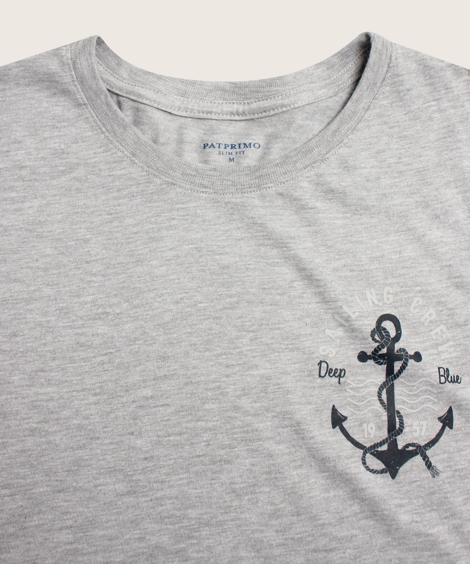 Camiseta Cuello Redondo  Estampado