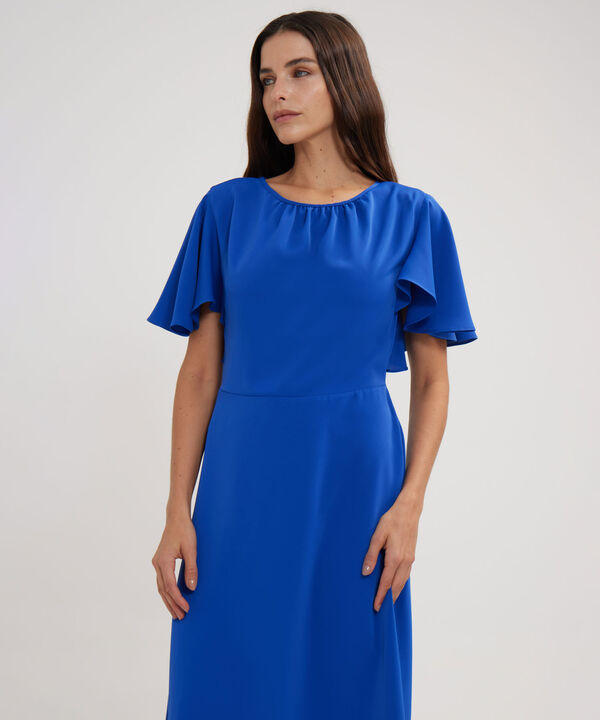 Vestido Unicolor Midi