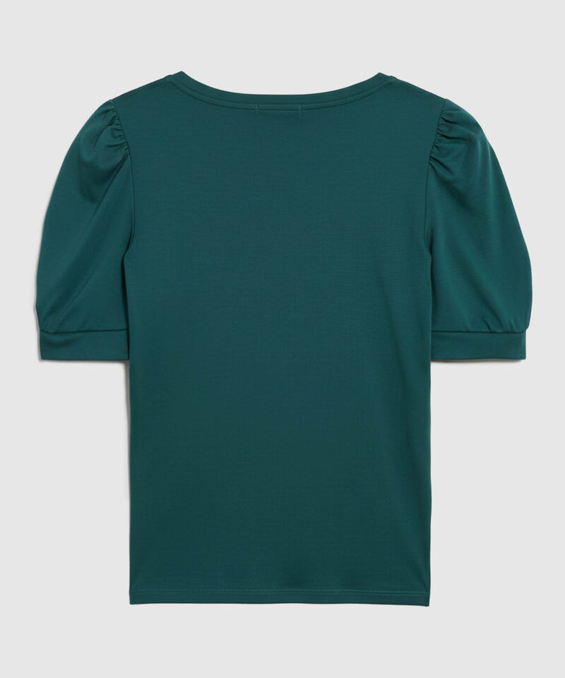 Camiseta de Manga Corta con Prenses para Mujer