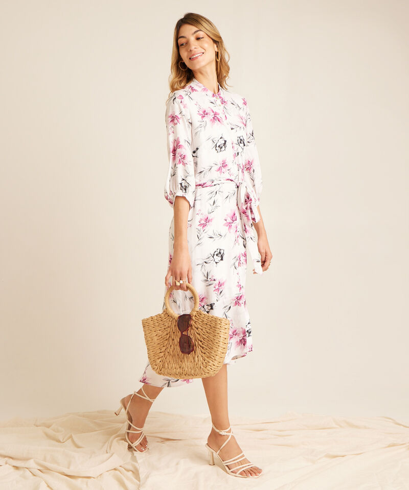 Vestido Manga 3/4  Estampado