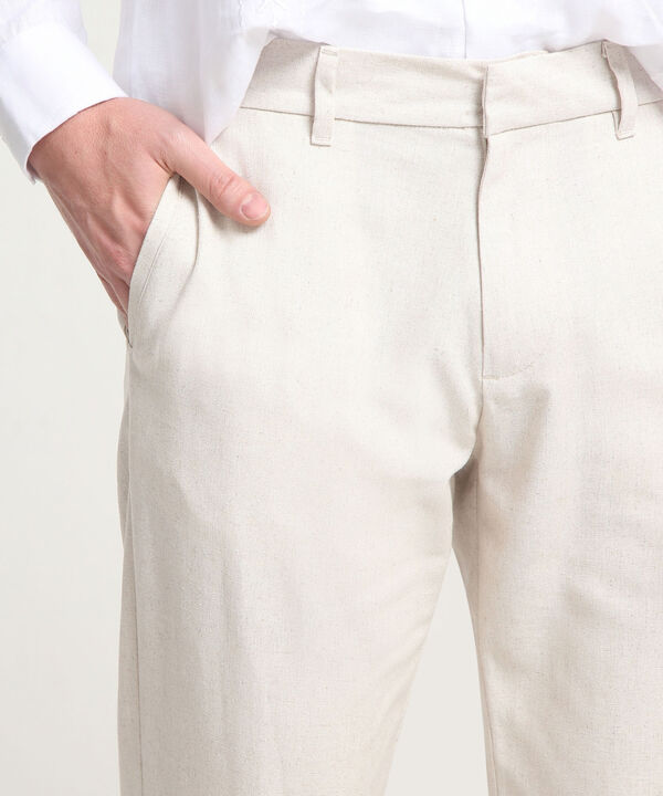 Pantal&oacute;n Chino Lino Unicolor