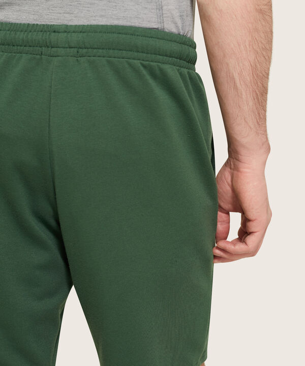 Bermuda Unicolor Para Hombre