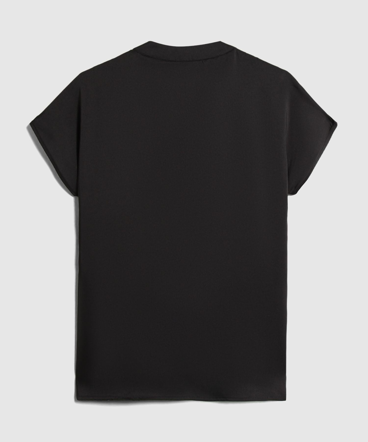 Blusa Unicolor Con Detalle 