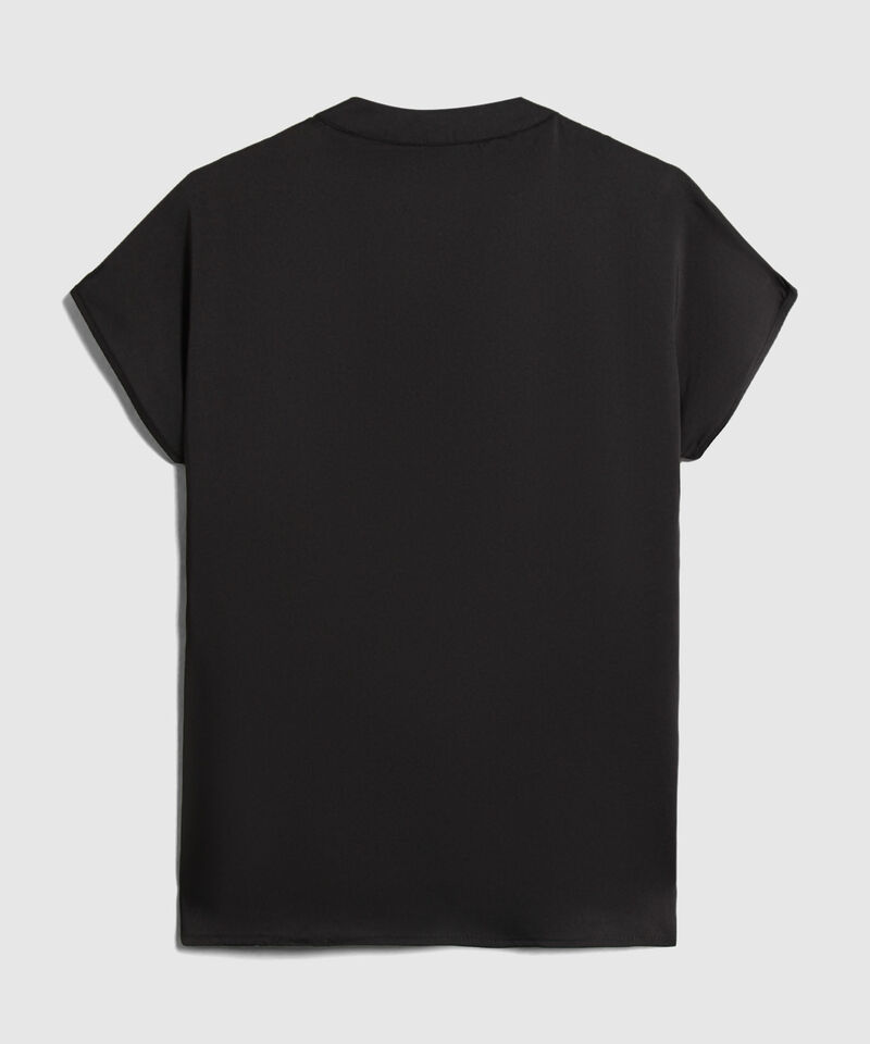 Blusa Unicolor Con Detalle 