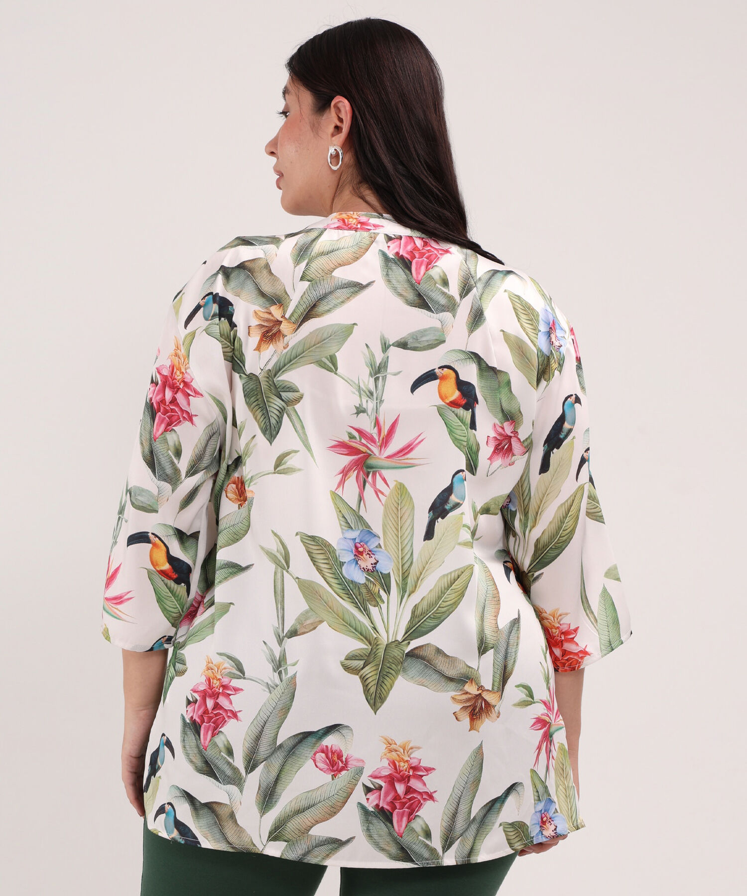 Camisa Estampado Tropical Compra ahora Patprimo