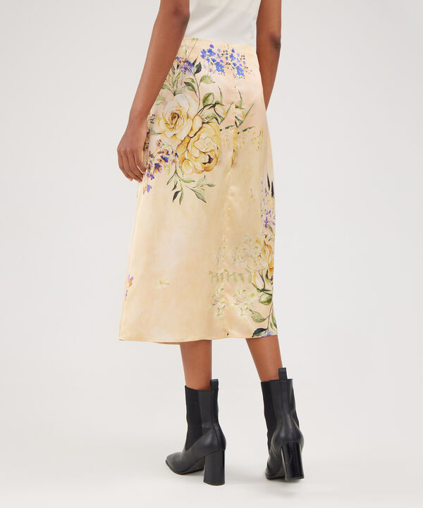 Falda Estampada Midi