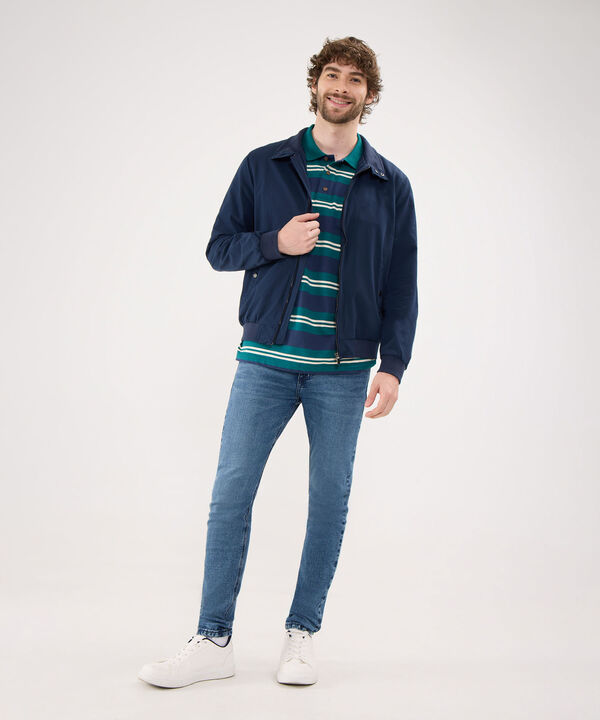 Chaqueta Bomber Cuello Alto image number null
