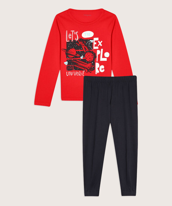 Pijama Camiseta Manga Larga
