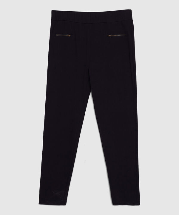 Leggins Tiro Alto con Cremalleras