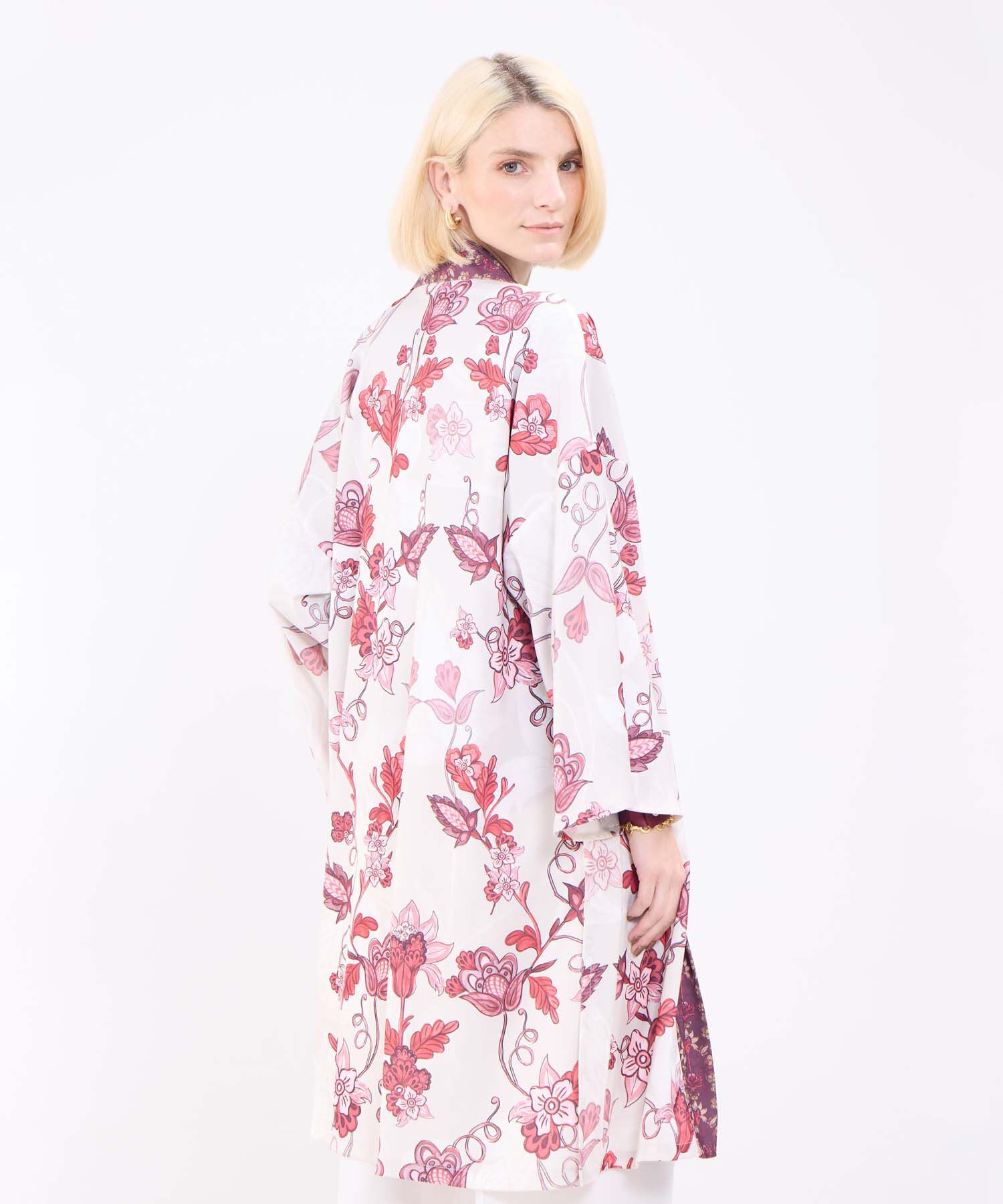 Chaqueta Kimono Estampado
