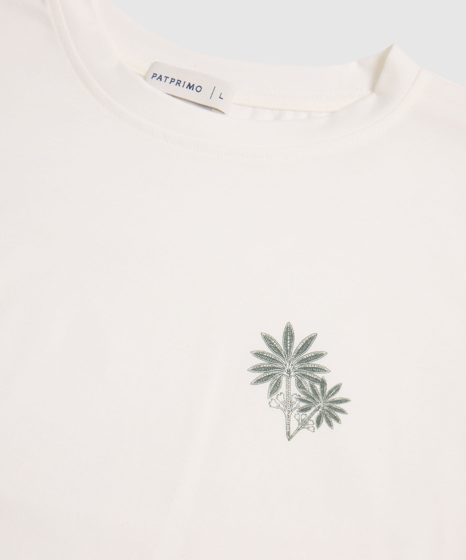 Camiseta Holgada Bordado Discreto Mujer