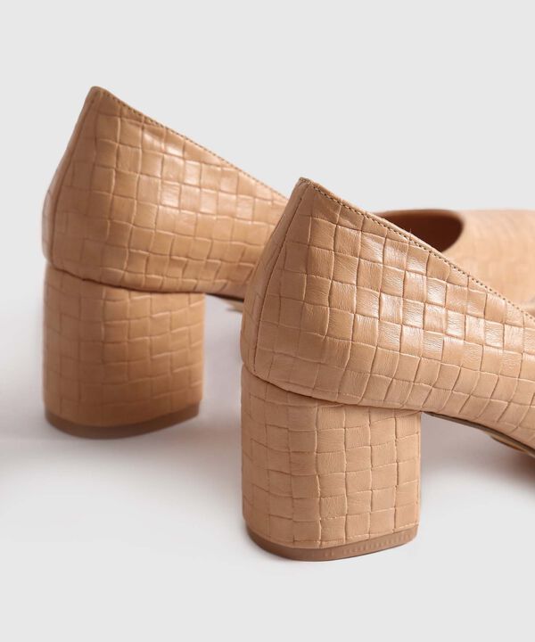 Tacones Texturizados