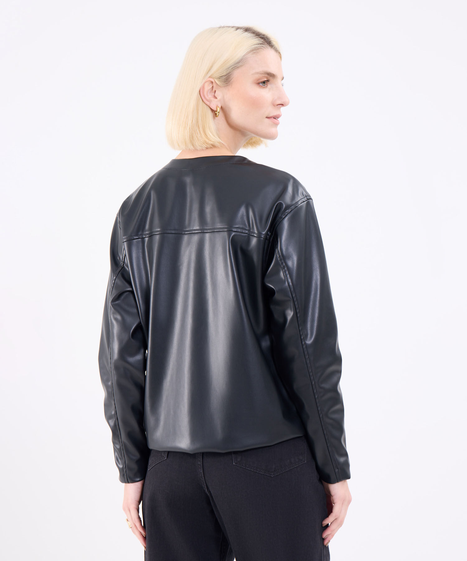 Chaqueta Casual Unicolor