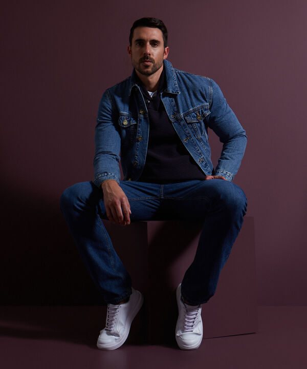 Saco Cuello Shawl Neck