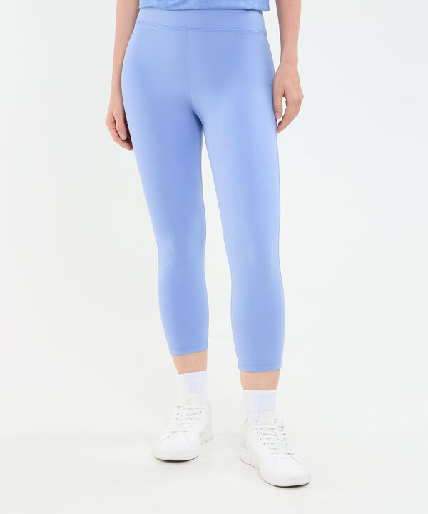 Leggins capri con cortes para mujer image number null