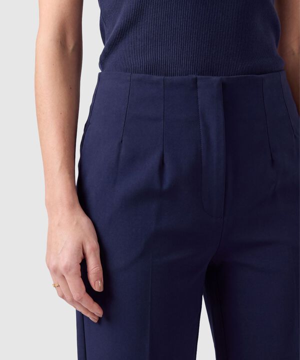 Pantal&oacute;n Culotte De Tiro Alto Para Mujer