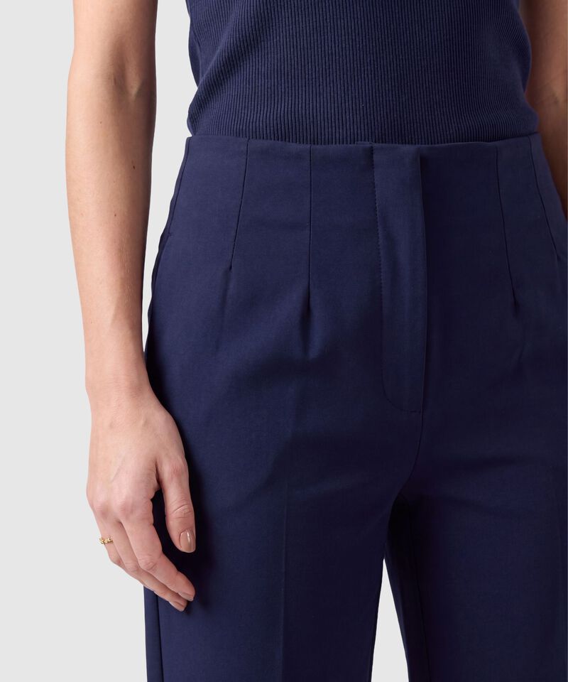 Pantal&oacute;n Culotte De Tiro Alto Para Mujer
