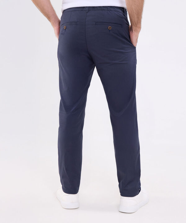 Pantalon unicolor para hombre