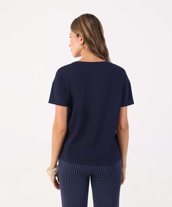 Camiseta Para Mujer Estampado Floral