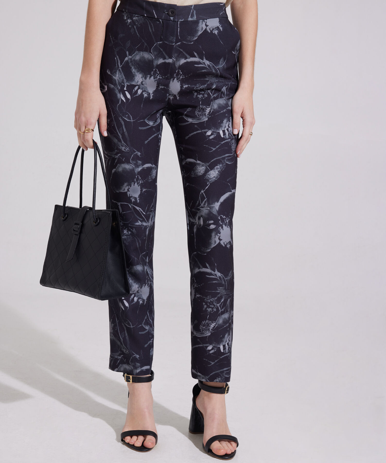 Pantalón Clásico Estampado