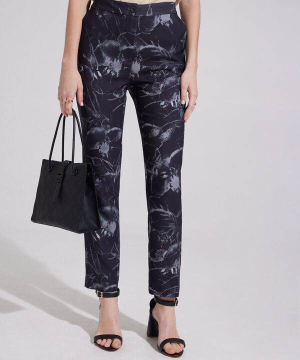 Pantalón Clásico Estampado