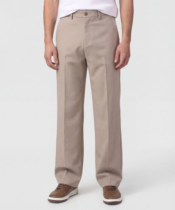 Pantal&oacute;n Corte Recto Para Hombre image number null