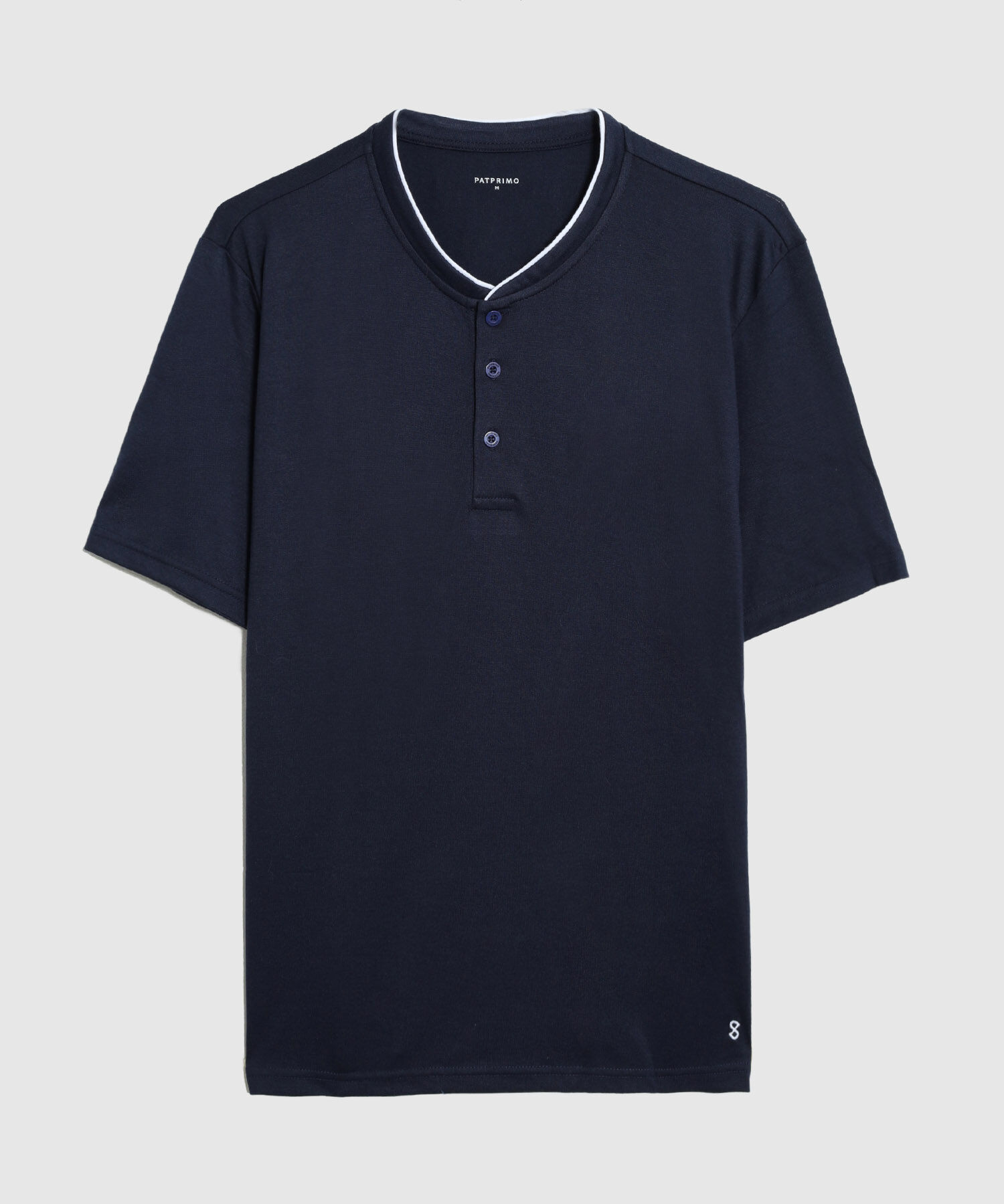 Pijama Corta Con Botones Hombre
