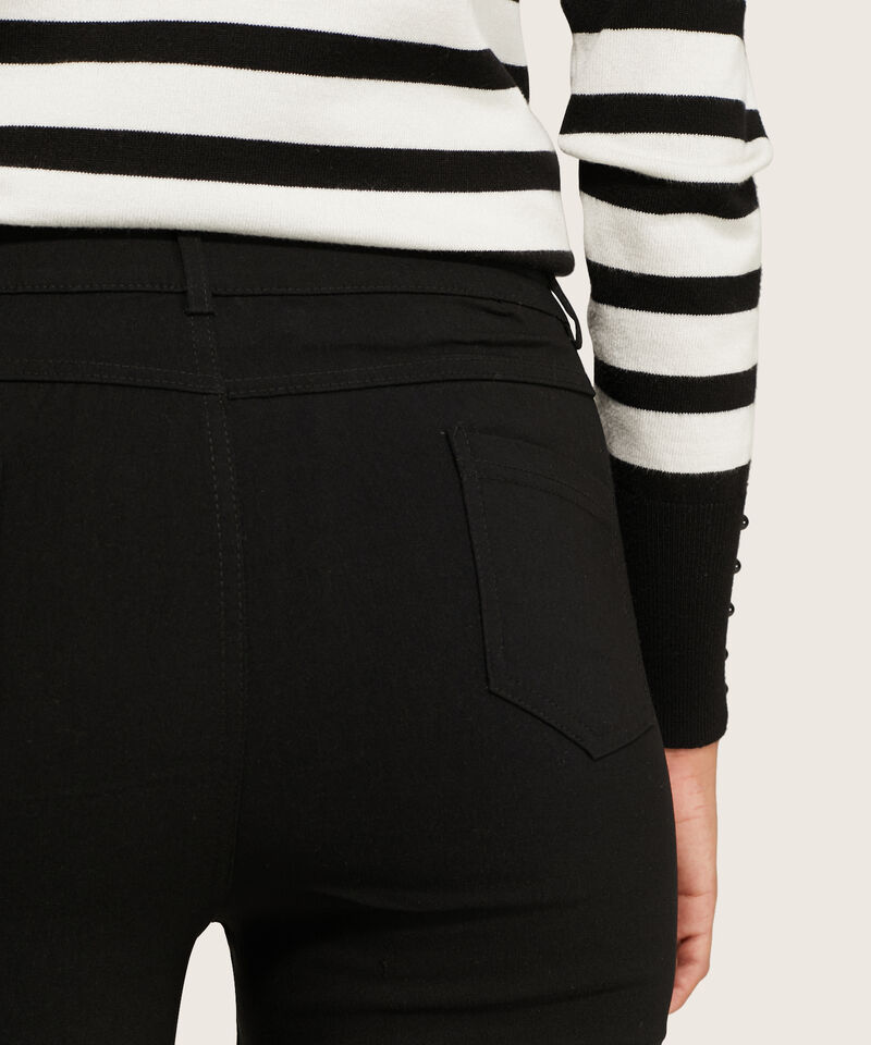 Pantalon 5 Bolsillos Unicolor En Drill