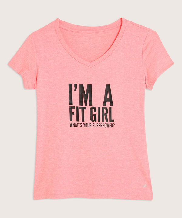 Camiseta Cuello V Jaspe mas Screen image number null