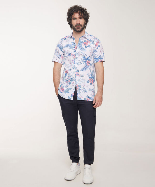 Camisa Manga Corta Estampada image number null