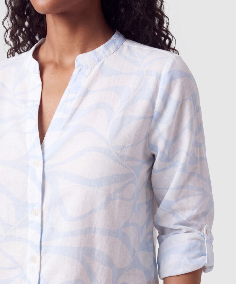 Blusa Manga Ajustable Para Mujer