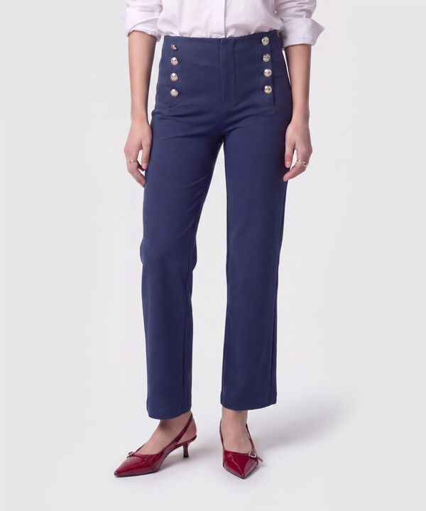 Leggings con Botones para Mujer