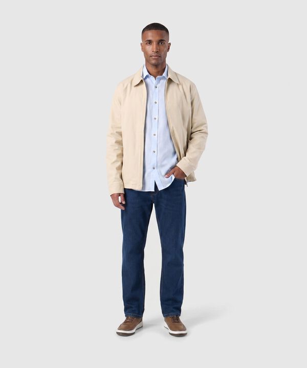 Camisa Manga Larga Casual Para Hombre