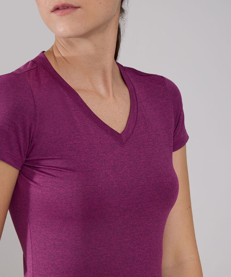 Camiseta Deportiva Jaspeada