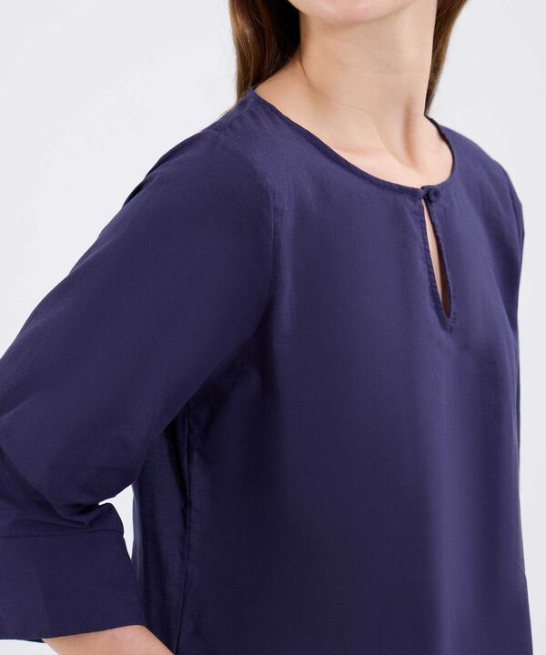 Blusa Manga ¾ Unicolor image number null