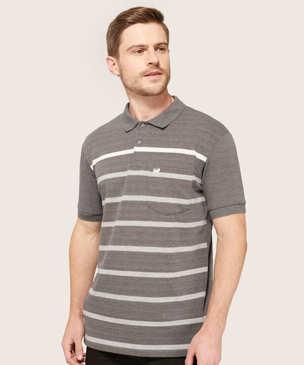 Polo Cuello Y Puño Tejido