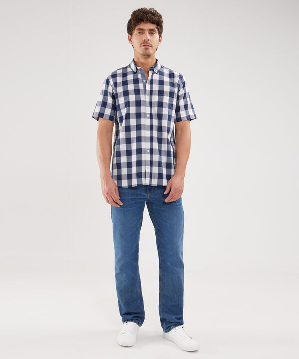 Camisa Manga Corta Preteñida