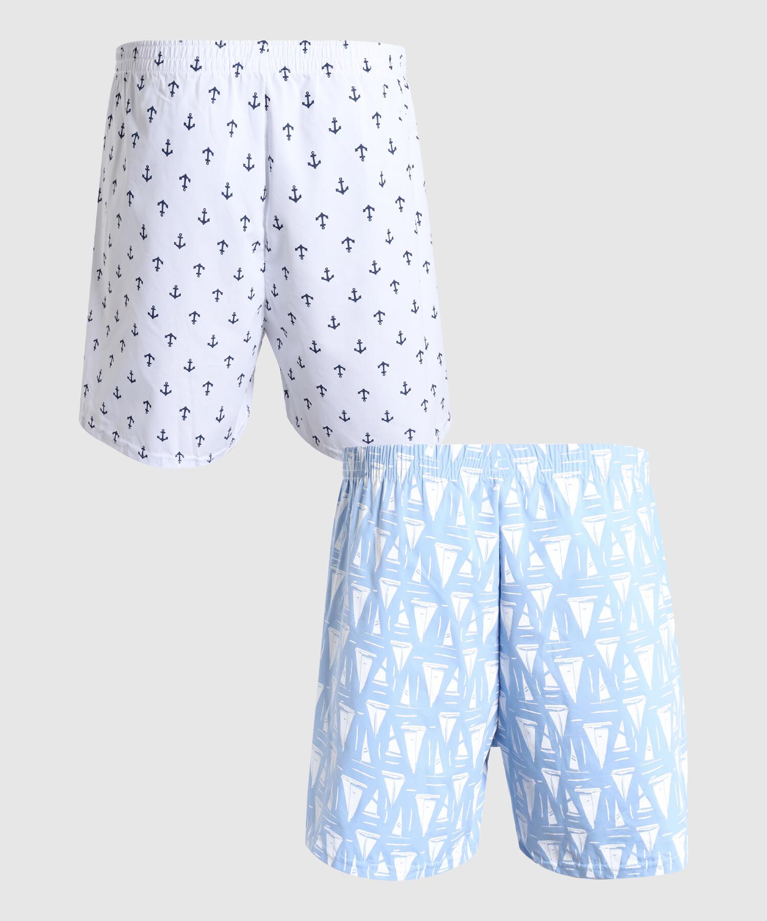 Pack X 2 Boxer Amplios Estampados