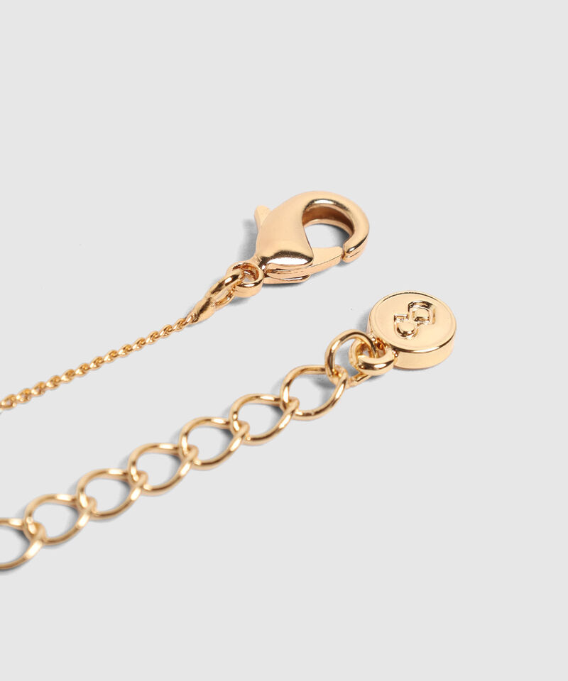 Collar De Doble Dije Org&aacute;nico Para Mujer