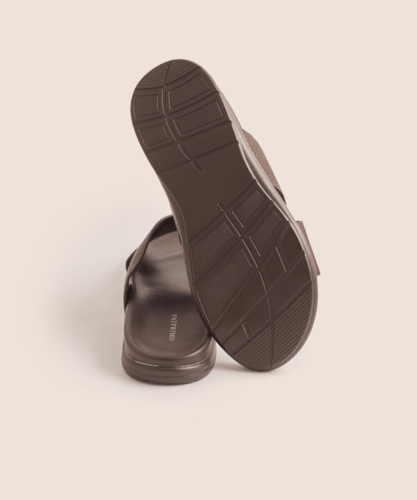 Sandalia Slide De Tiras Cruzadas Masculina