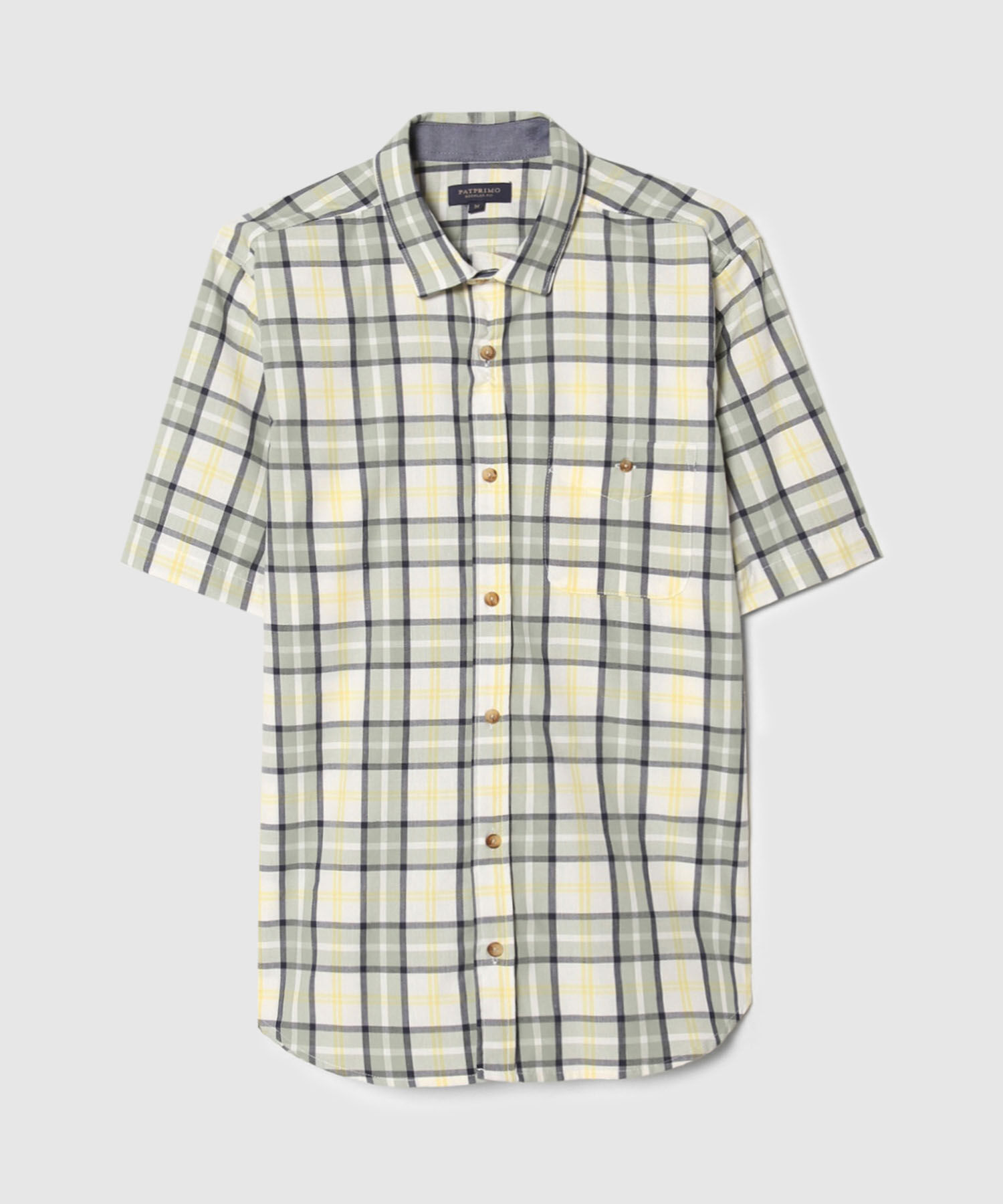 Camisa Manga Corta Con Bolsillo